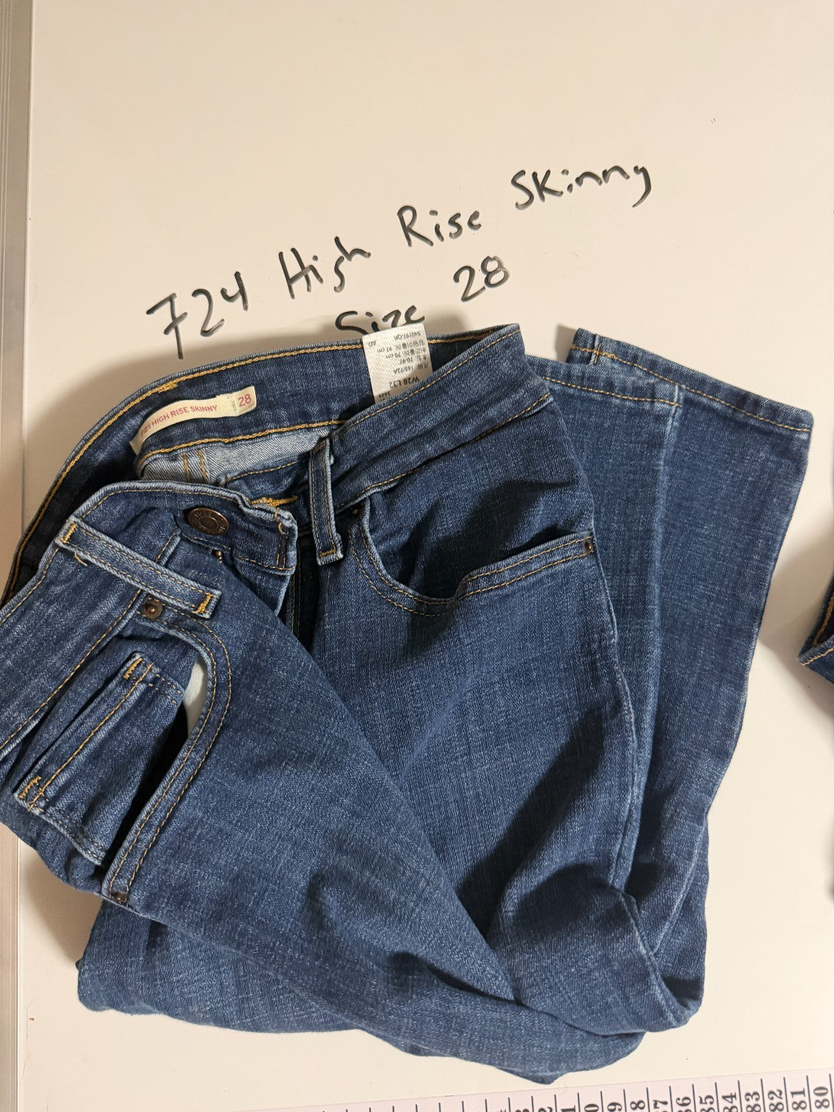 Levi's Womens 721 High Rise Skinny Size 28