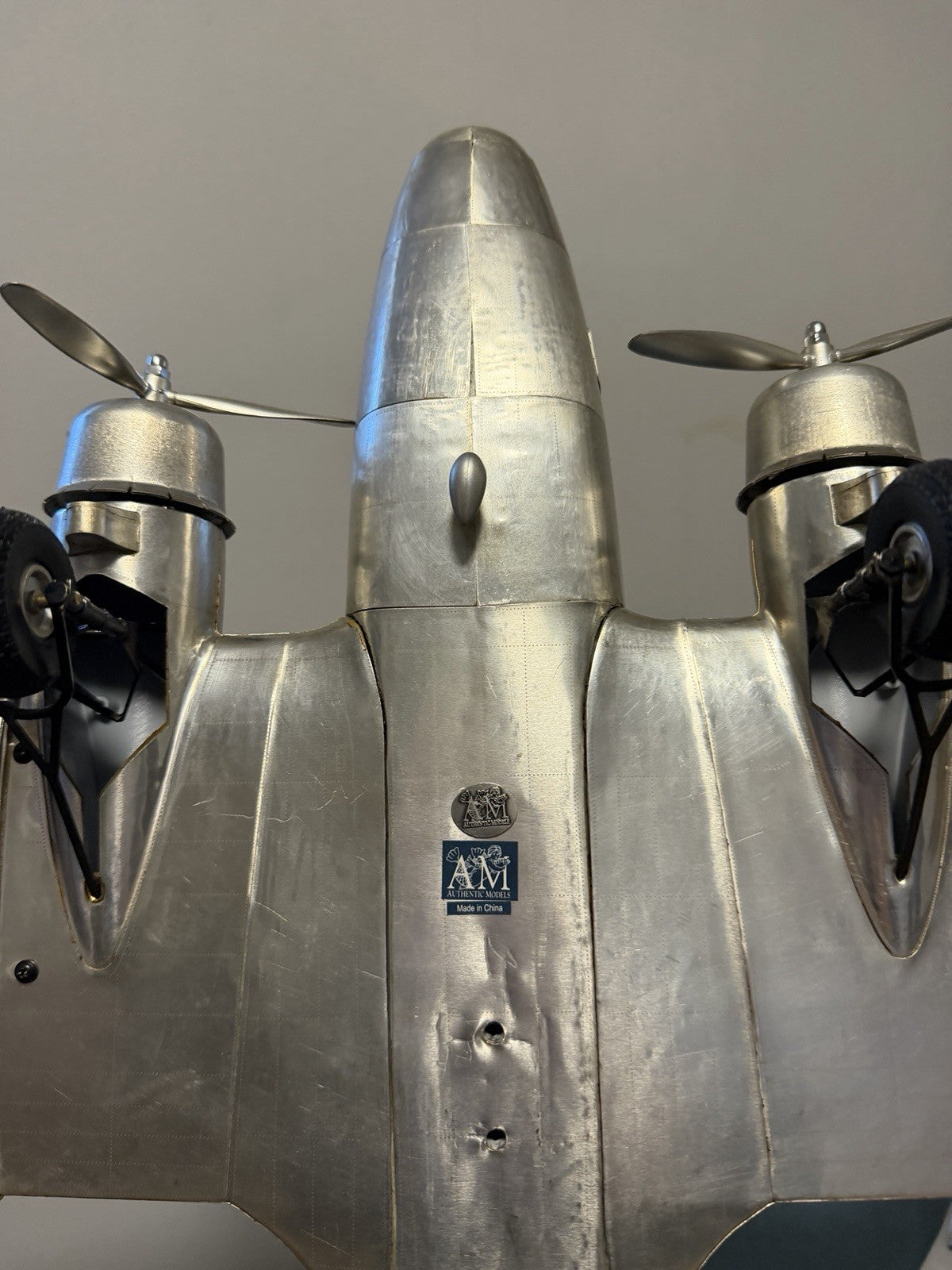 Beautiful Authentic Models Douglas DC-3 Dakota AP455 Aluminum Desk Model