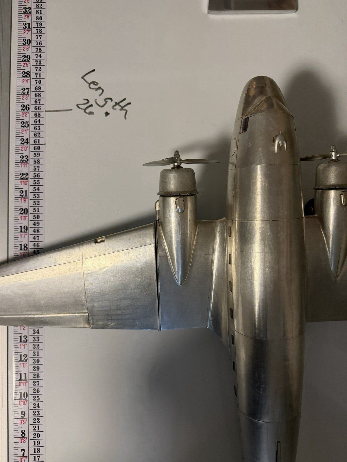 Beautiful Authentic Models Douglas DC-3 Dakota AP455 Aluminum Desk Model