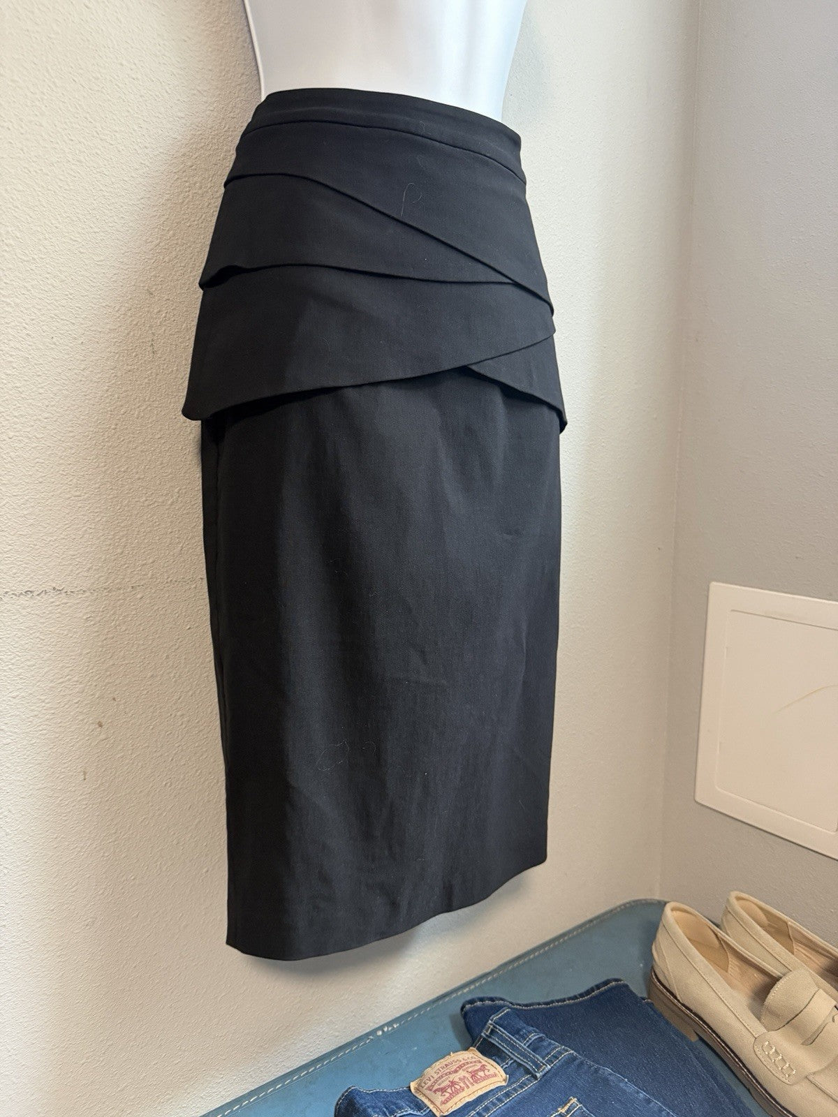 Sheike Peplum Inspired Pencil Skirt Size 6