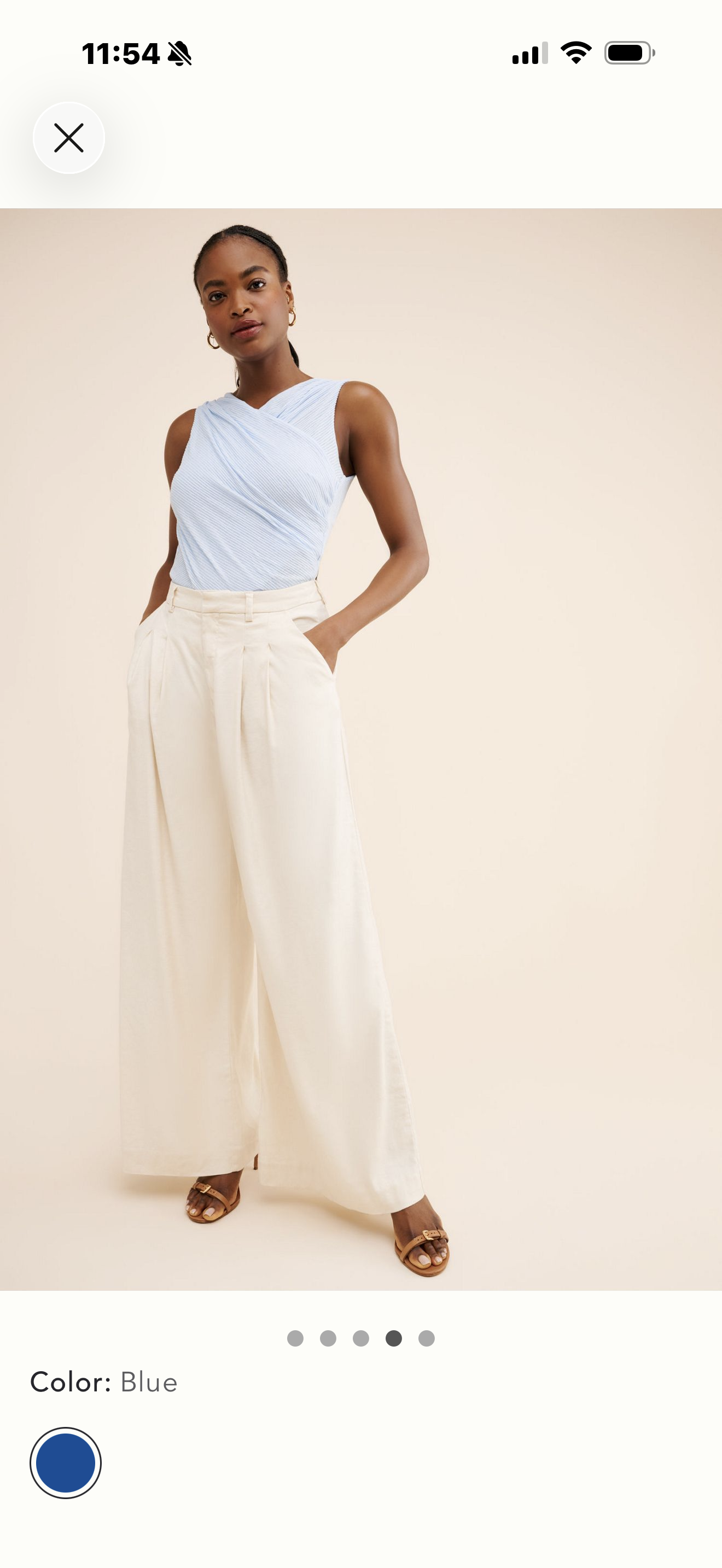 Sovere Embrace Body Suit in light blue size large ( fits like a medium!!)