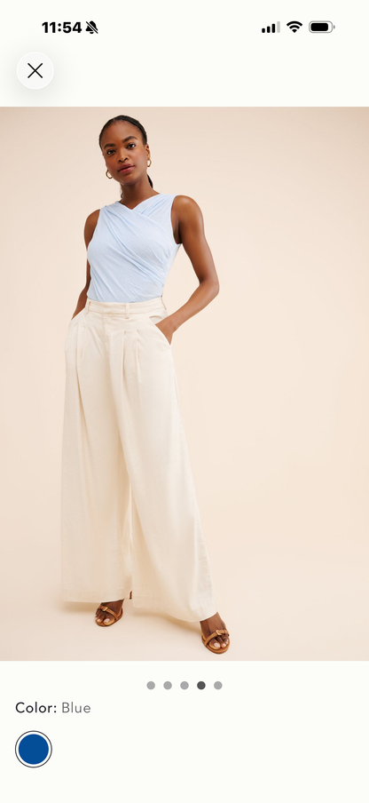 Sovere Embrace Body Suit in light blue size large ( fits like a medium!!)
